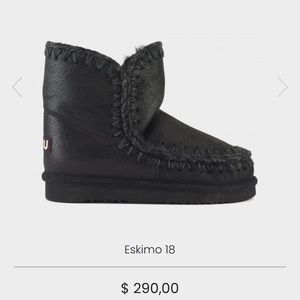 Mou ankle boots  Eskimo 18 cracked black/grey